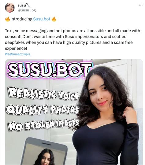 susu bot ai|Twitch Star Launches Susu AI: Aiding Fans in the Fight